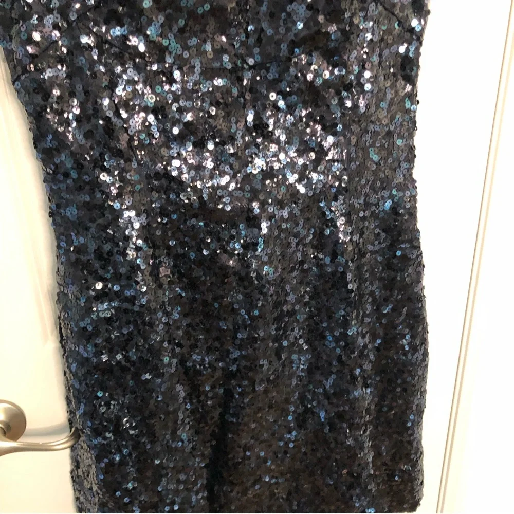 Kate Spade NWT New Women’s Sequin Fit and Flare Statement Bow Dress 12 msrp $898 - Picture 7 of 15